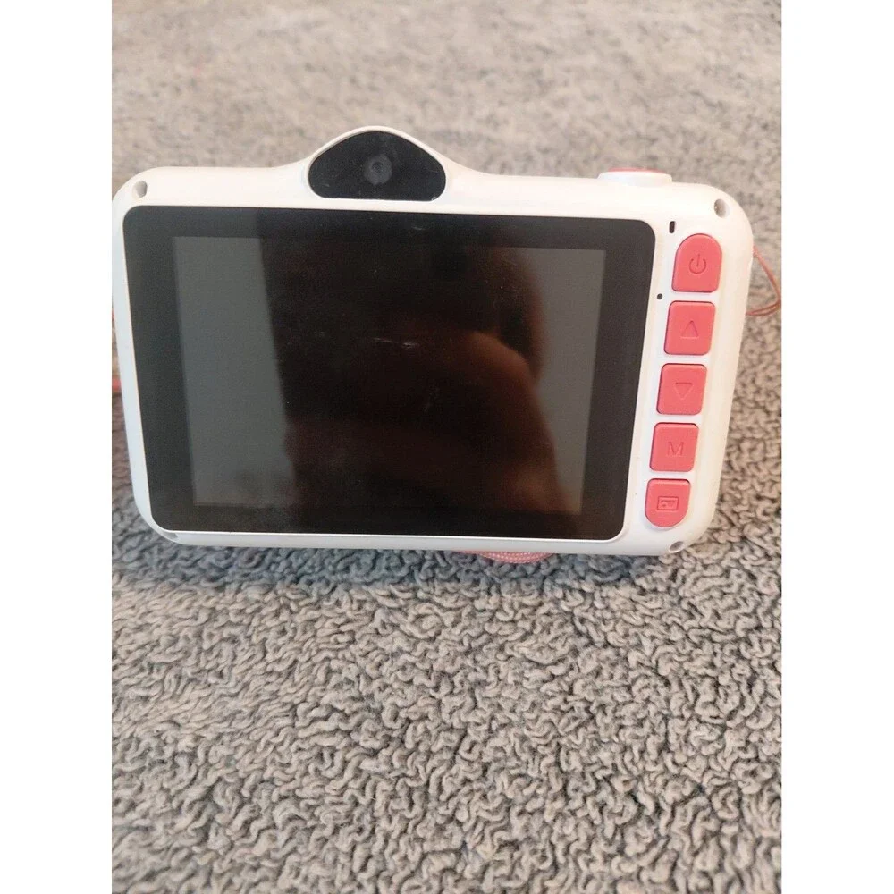 WOWGO Kids Digital Camera - 12MP Children's Selfie Camera with 3.5 Inches Lar...